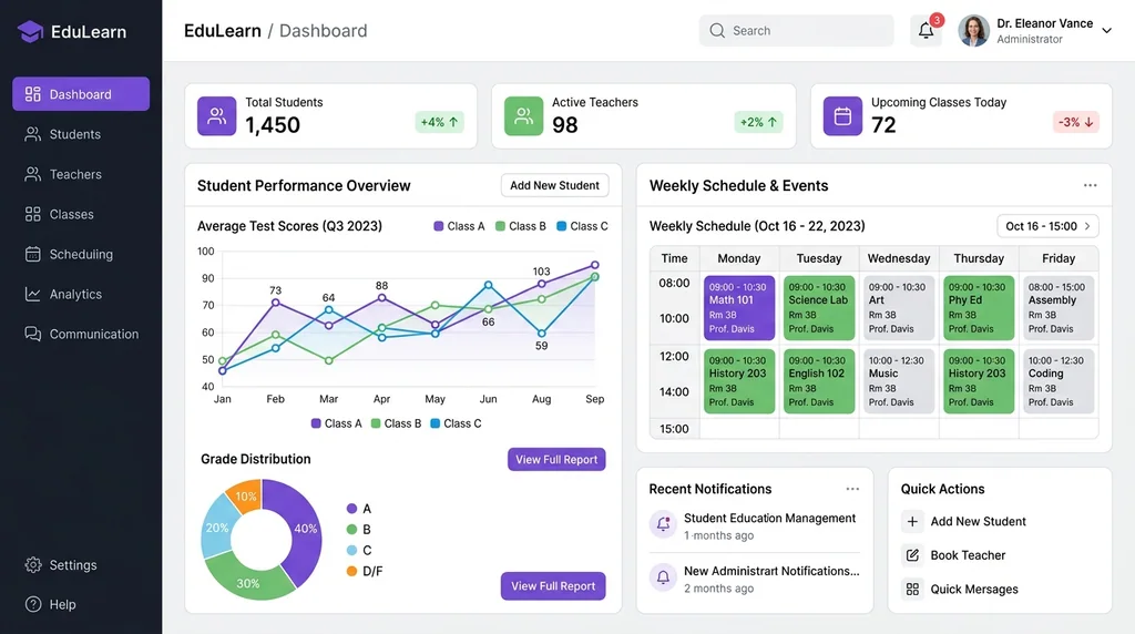 SchoolTrix project preview